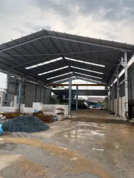 GUDANG SIAP SEWA DI LEGOK 1000M2 , LOKASI STRATEGIS, BEBAS PUNGLI
