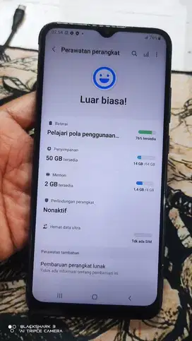 Samsung a02s 4/64 bekas