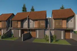 Dekat Jl. Kabupaten Sleman– Rumah Tropis 2 Lantai + Bonus Kolam Renang