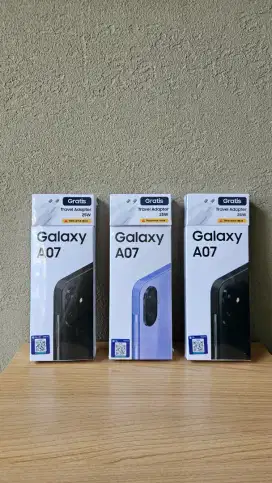 Samsung A07¹²⁸ (NEW RESMI) Kredit TANPA DP (COD