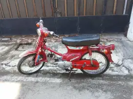 Honda c70 Orisinil warna merah