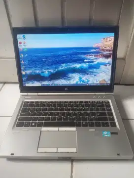 Laptop HP Elitebook 8460p intel Core i5 2520, Battery 2 jam, SSD 128