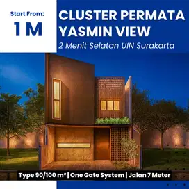 Cluster Permata Yasmin. 2 Menit dari UIN Surakarta lokasi Strategis