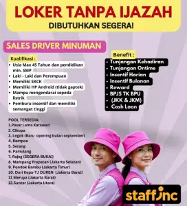 SALES MINUMAN HAUS KELILING