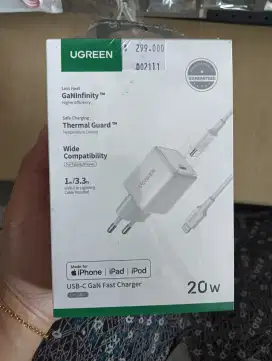 TC UGREEN C TO LIGTHNING. BARU!!!SEGEL!!!