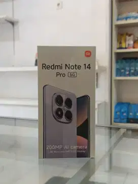 Promo Xiaomi Redmi Note 14 Pro 5G BARU Garansi Resmi