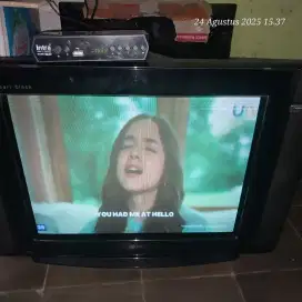 Tv LG 21 Inch bonus STB