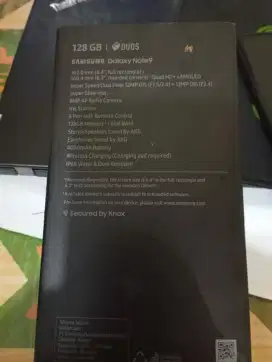 Samsung galaxy note 9 Ram 6/128 GB mulus sekali