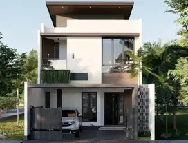Rumah Baru On Progress Dijual Di Taman Meruya