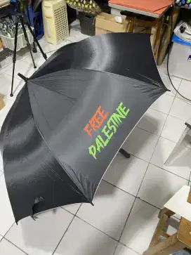 Custom sablon payung golf Jumbo manual