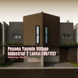 Tampil Beda! Rumah 2 Lantai Desain Industrial Modern di Pesona Yasmin