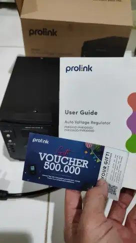 Prolink Stabilizer Digital PVR1000D AVR Relay Controlled 1000VA