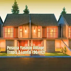 Kenyamanan Hunian Tropis! Rumah Modern 2 Lantai di Pesona Yasmin Villa