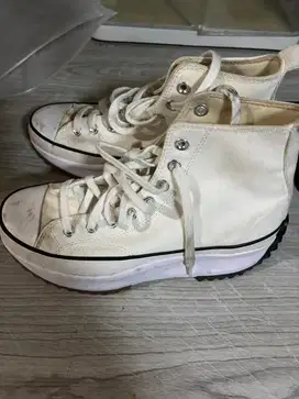 converse run star lugged white ori