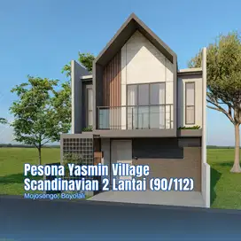 Yasmin Village Mojosongo. Scandinavian 2 Lantai, Desain Estetik