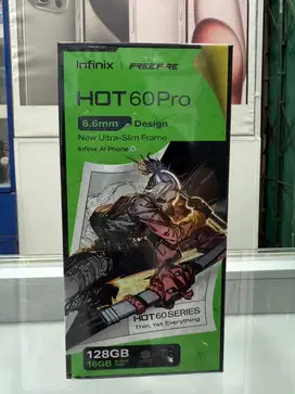 Baru…Infinix Hot 60 Pro Ram 16GB (8+8) Memori 128GB