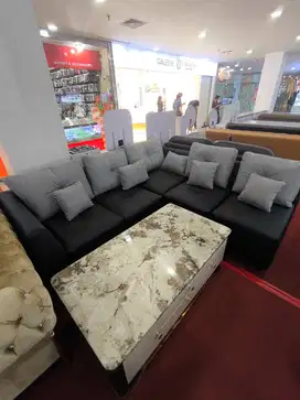 Promo sofa cicilan pakai home credit bunga 0% free 1x angsuran