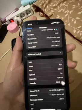 DIJUAL IPHONE 13 PM Sierra Blue 128 INTER
