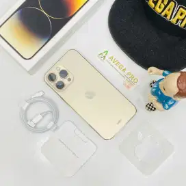 Iphone 14 promax 256gb gold ex ibox jual cepet !!