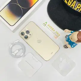 Second iphone 14 promax 256 gb space gold garansi resmi