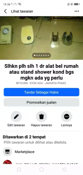 Slhkn plh slh 1 dr stand shower atau sblh nya mgkn ada yg perlu murah