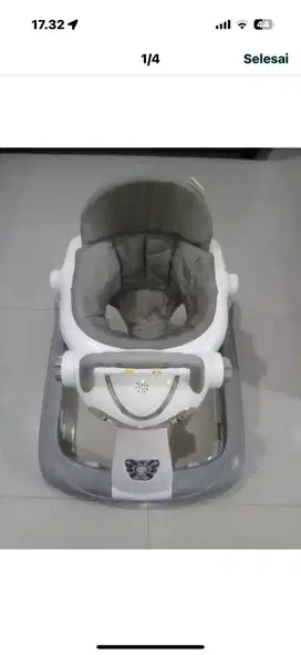 Baby does 2 in 1 cyberwalker & walker trainer