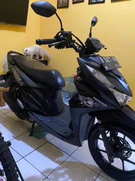 Motor honda beat street deluxe 2021 Mulus,pajak ON