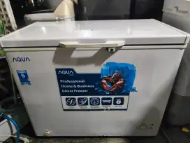 Frezer Bok Aqua 200 liter normal orisinil