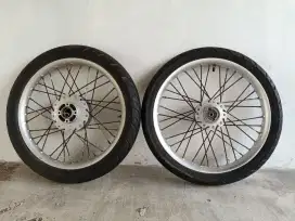 Velg Satria Jari Jari Double Disc