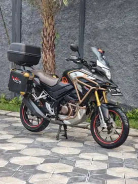 Honda CB 150X Modif Touring thn 2022 N Malkot Odo 4rb Koko Motor