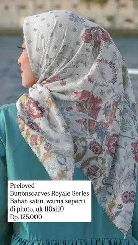 Jilbab Button Scarf