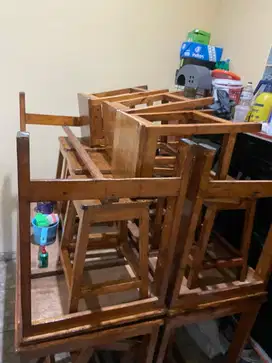 Kursi Meja Warung / Kedai 4 set