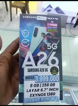 NEW GALAXY SAMSUNG A26 | BISA KREDIT DP 0% | BISS TUKAR TAMBAH