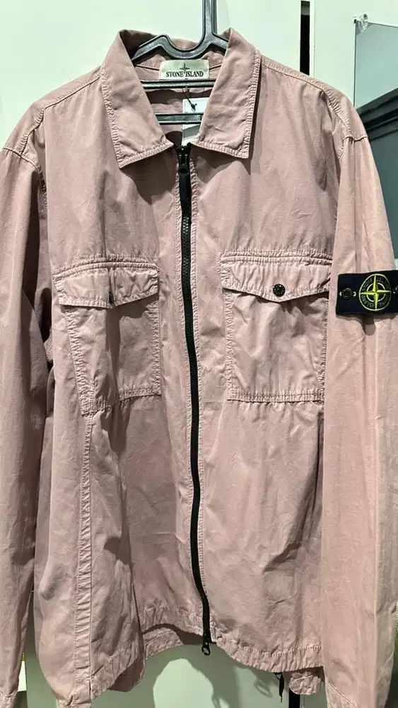 Stone island overshirt double pocket