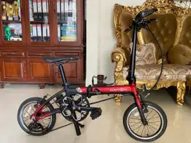 Sepeda lipat Dahon K3 red edition