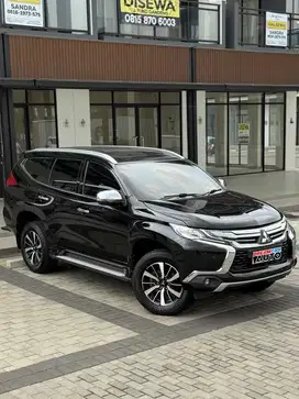 [km 78rb] Mitsubishi Pajero Sport Dakar Nik 2018 Hitam VRZ