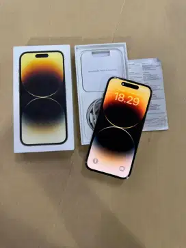 Iphone 14 Pro 128GB Fullset Mulus Bekas iBox