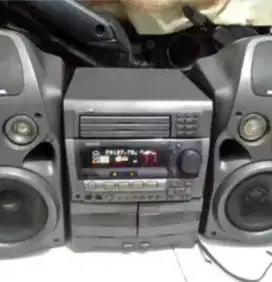 compo bigger JVC hi-fi system' mulus