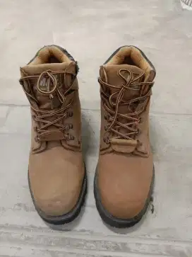Mack safety steel toe besi boots leather sepatu size 45