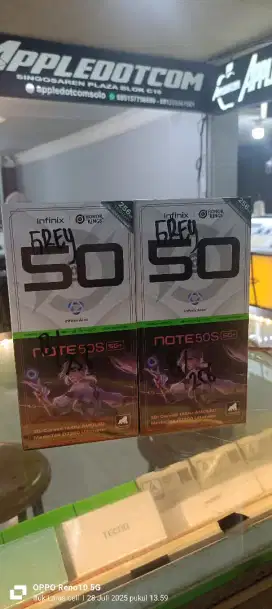 SALE INFINIX NOTE 50S 5G 8/256 NEW FRESH NOREPACK