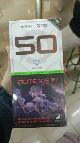 JUAL INFINIX NOTE 50S 5G 8/256 BARU FRESH RESMI