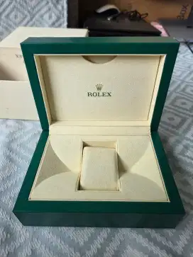 Box rolex green box kotak jam 13 x 18x 7.5cm