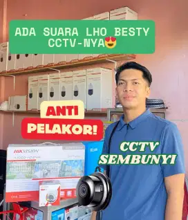 CCTV MENDENGARKAN DA MENGELUARKAN SUARA