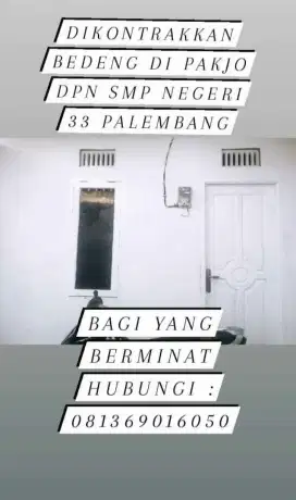 DIKONTRAKAN BEDENG
