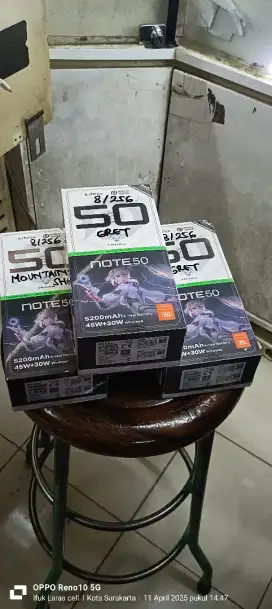 SALE INFINIX NOTE 50 8/256 BARU FRESH
