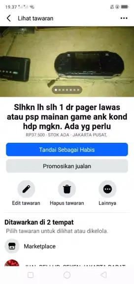 Slhkn lh slh 1 dr PSP mainan utk ank atau sblh nya hrg murah cpt dpt