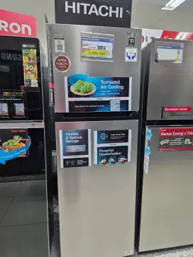 Kredit Kulkas Hitachi 2Pintu Bunga 0%