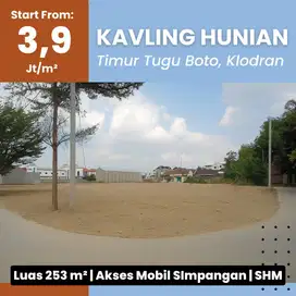 Tanah Klodran Murah: 2 menit Pintu Toll Solo, SHM