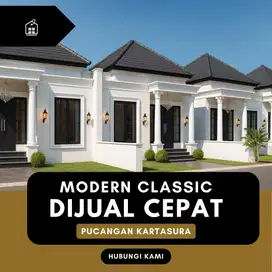 Rumah Kartasura: Model Classic Modern, Type 50/100, 7 menit UMS Solo
