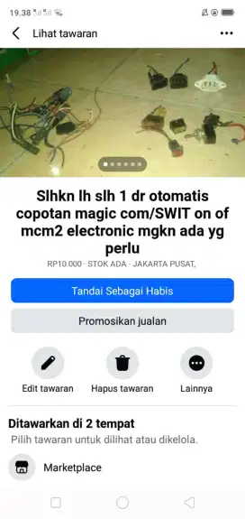Se lg ada slhkn plh slh 1 dr ex copotan magic com mgkn perlu murah sj